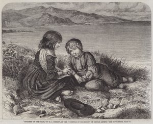 Kinderen aan de Kust door Edward John Cobbett